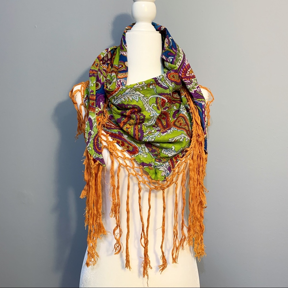 Lucky Brand OS Reversible scarf A1